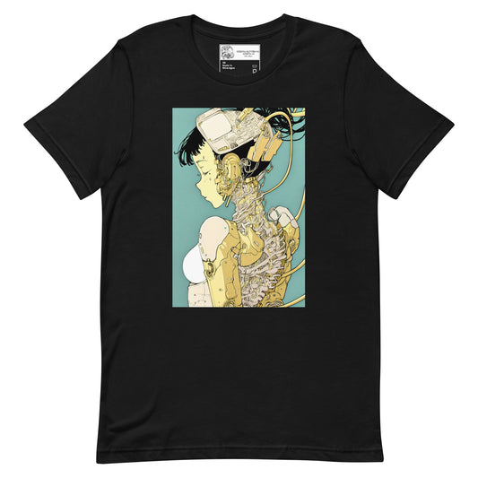 Cyborg Anime Woman #4  Unisex t-shirt