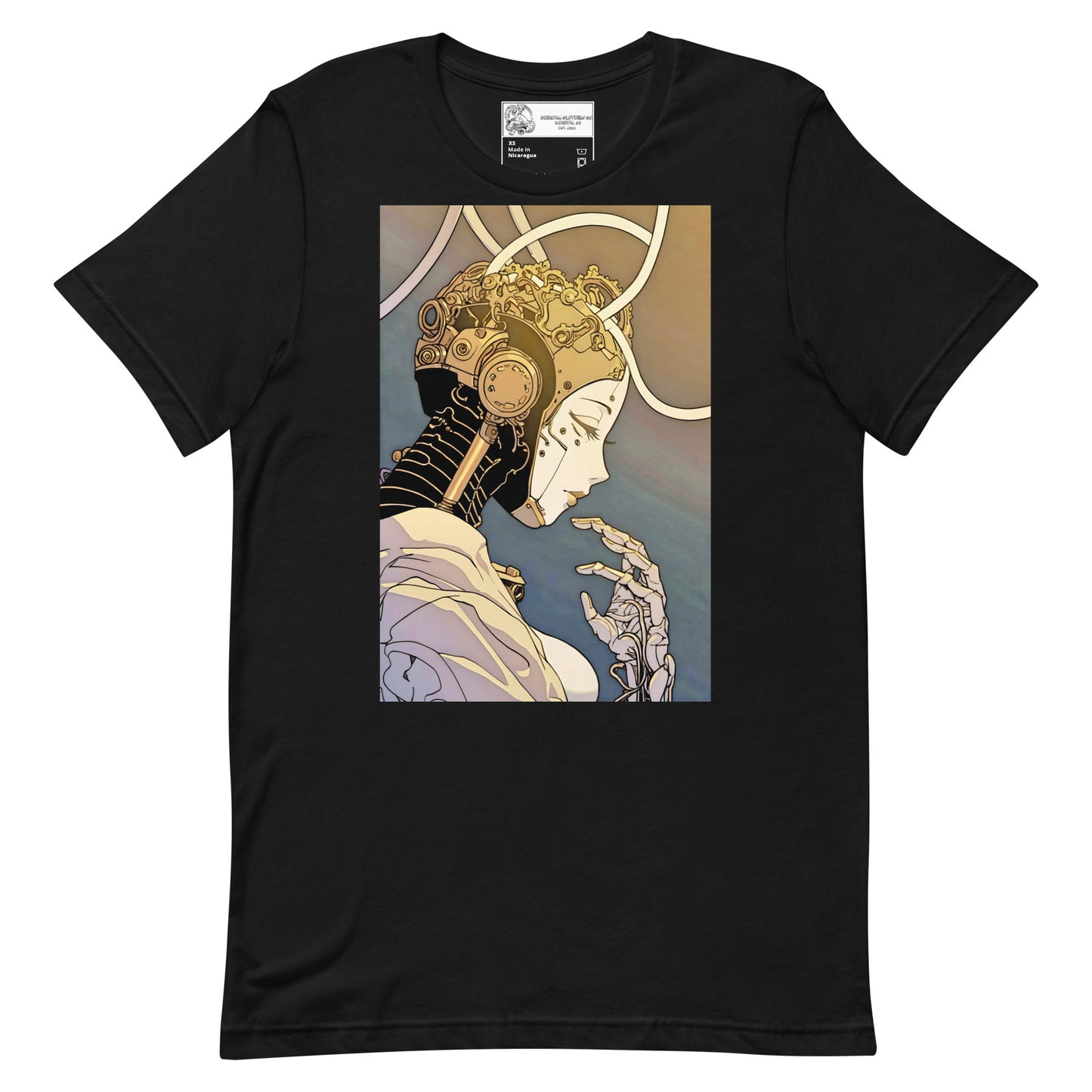 Cyborg Anime Woman #5 Unisex t-shirt