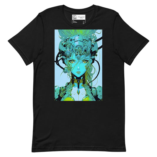 Cyborg Anime Woman #8 Unisex t-shirt