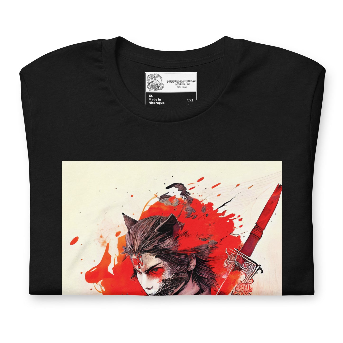 Fox Samurai Unisex t-shirt