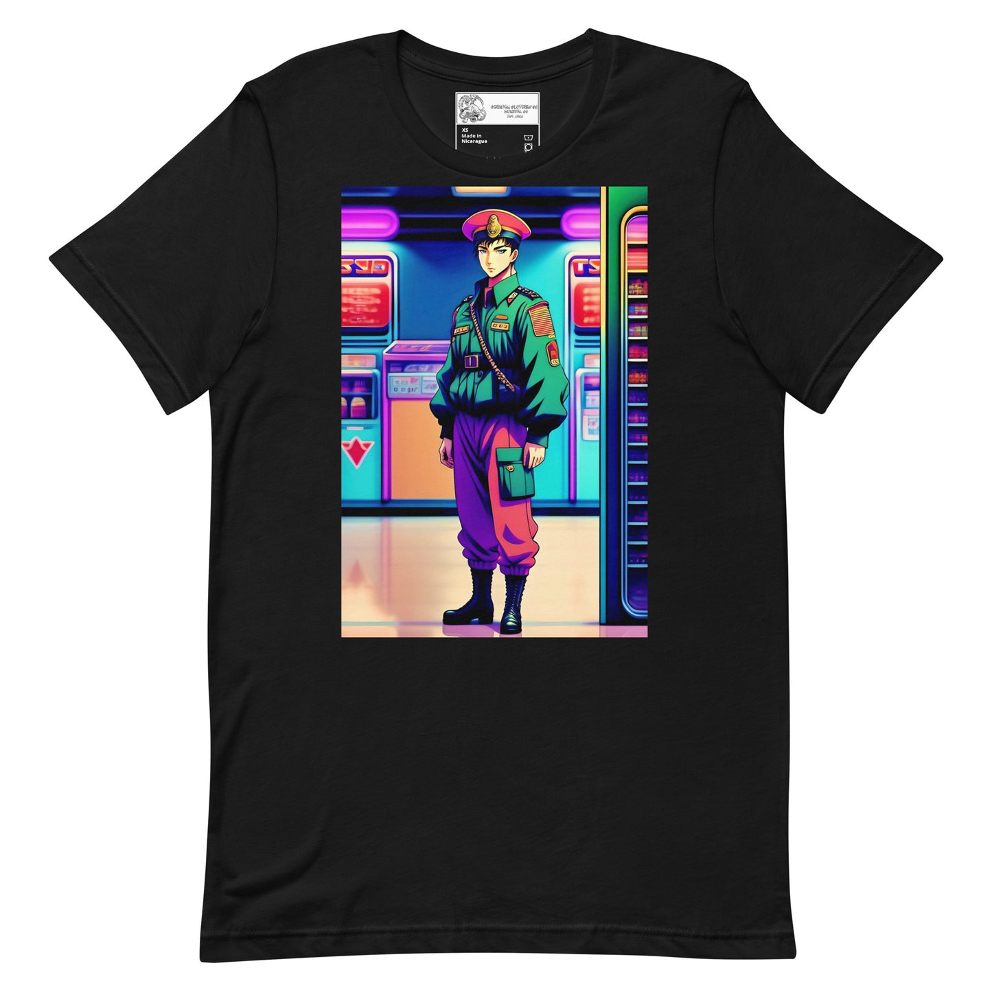 Anime Soldier #3 Unisex t-shirt