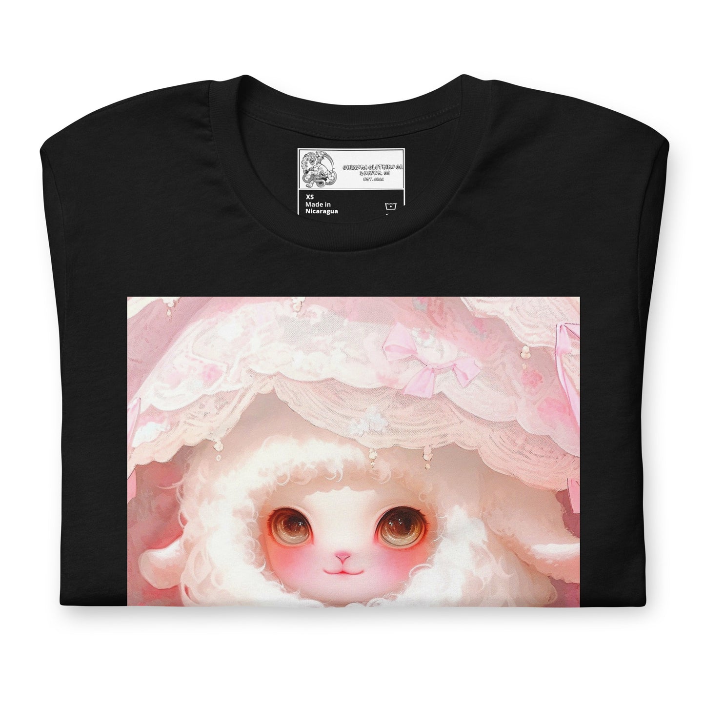 Precious Pastel Lamb with Umbrella Unisex t-shirt