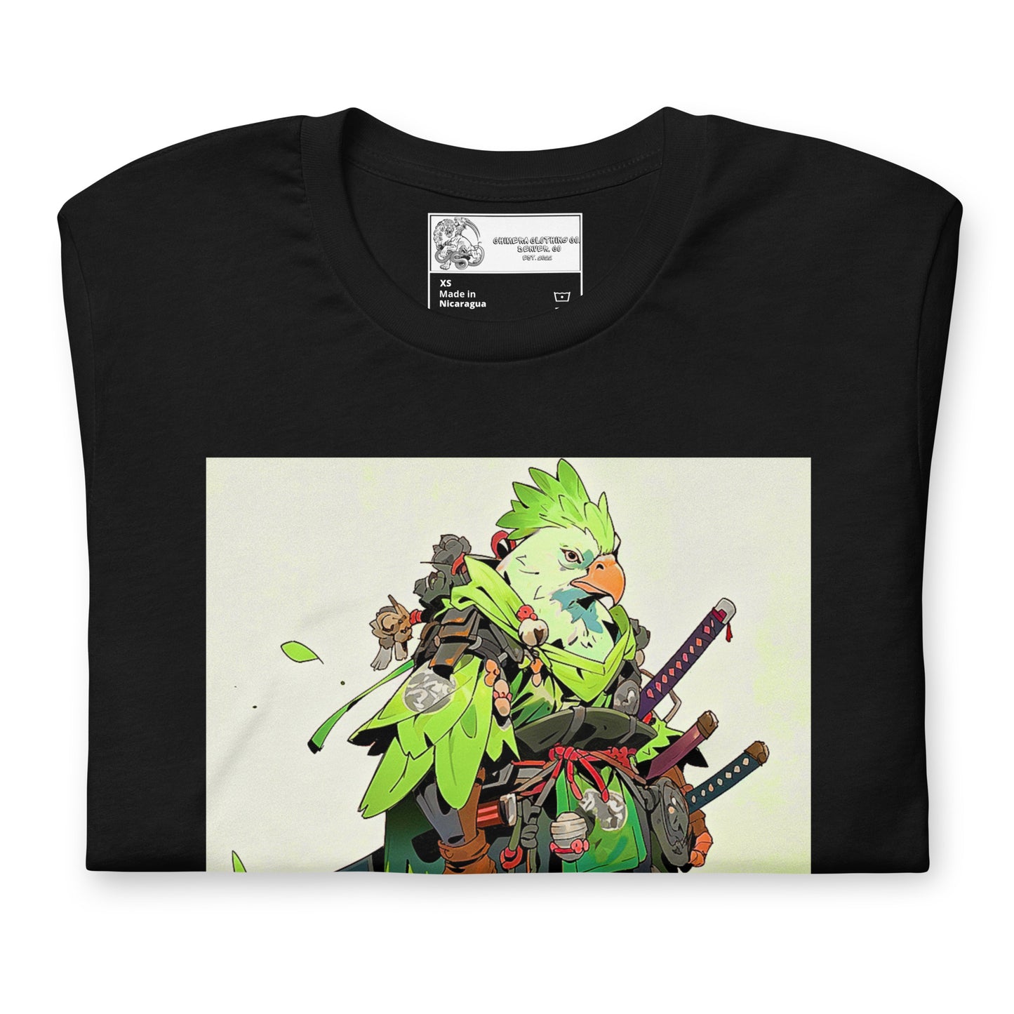 Chicken Samurai Unisex t-shirt