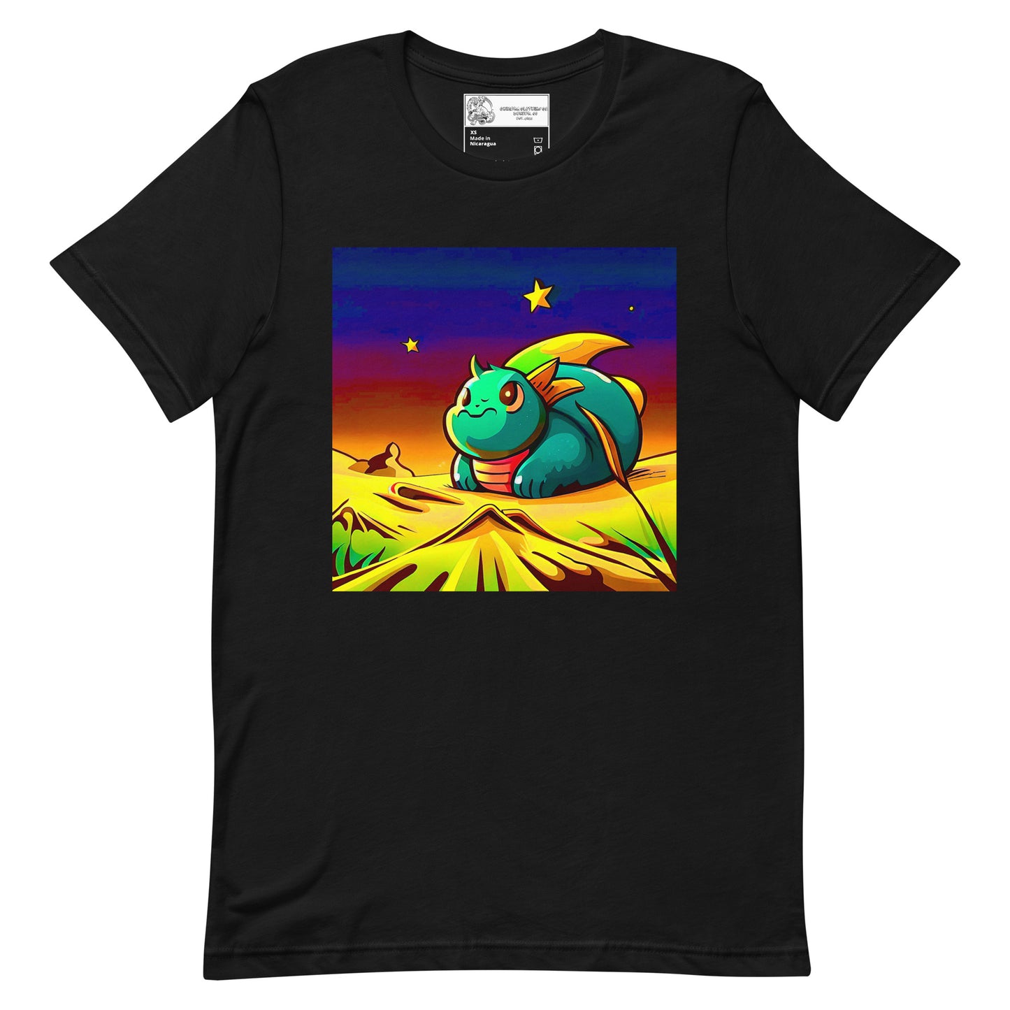 Baby Wingless Dragon Chonk Unisex t-shirt