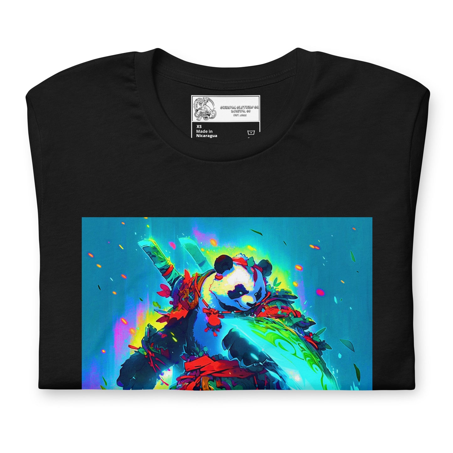 Samurai Panda Unisex t-shirt