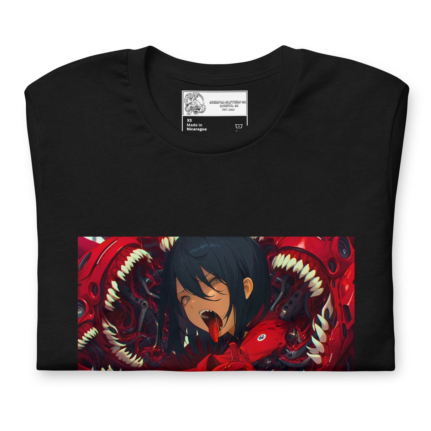 Demons All Around Anime Woman Unisex t-shirt