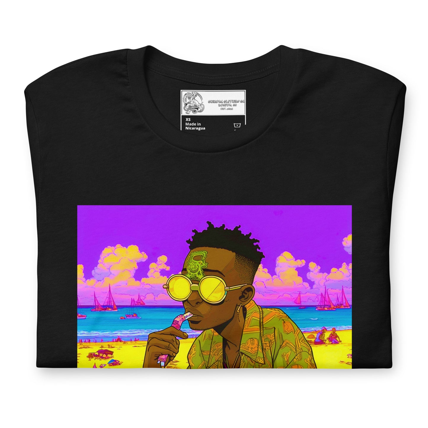 Vivid Beach Unisex t-shirt