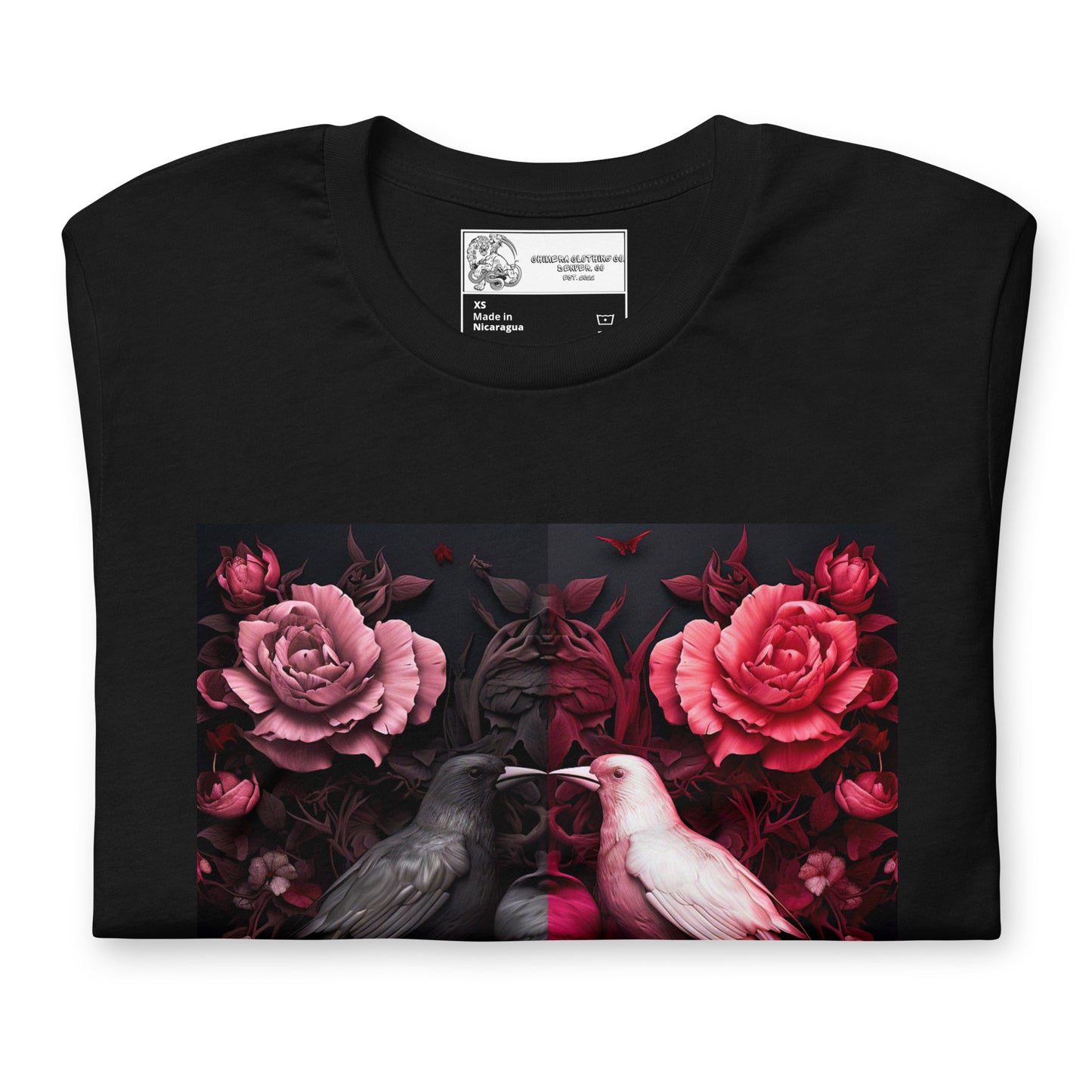 The Crows of Love Unisex t-shirt