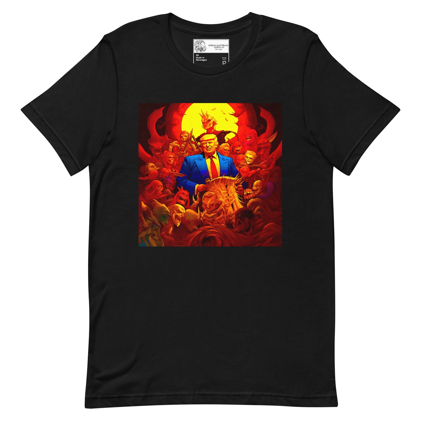 Trump's Indictment..to HELL! Unisex t-shirt