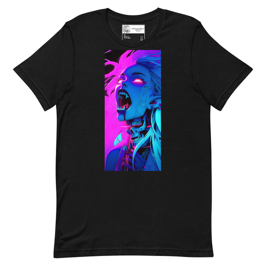 Vaporwave Hot Vampire Woman Unisex t-shirt