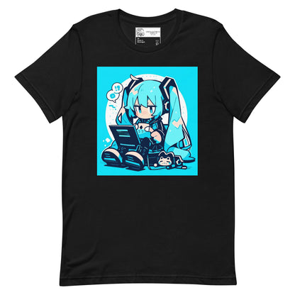 Cute Gamer Anime Hatsune Miku Unisex t-shirt