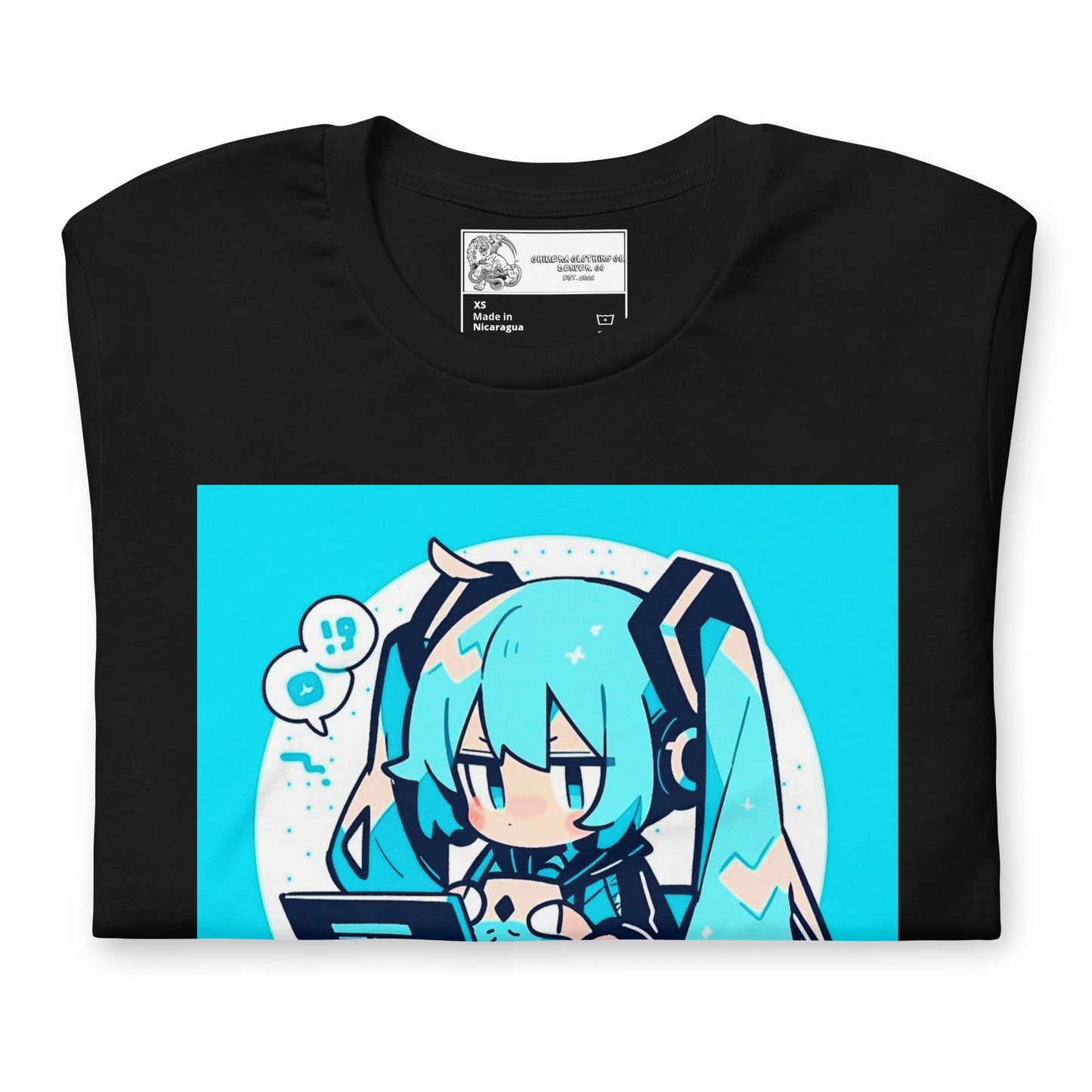 Cute Gamer Anime Hatsune Miku Unisex t-shirt