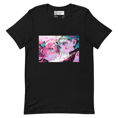 Butterfly Anime Couple #2 Unisex t-shirt