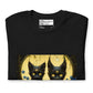 Black Cat Twins Unisex t-shirt