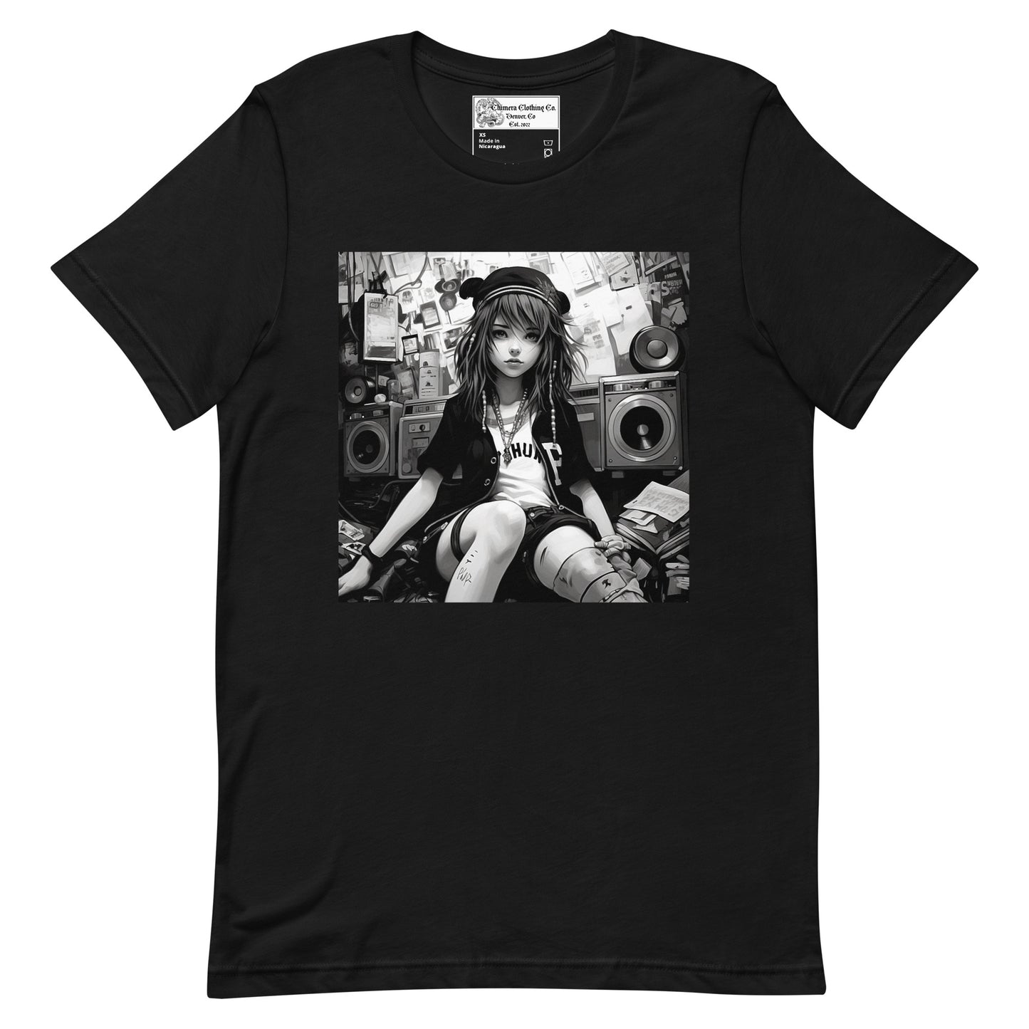 Anime Music Girl #2 Unisex t-shirt