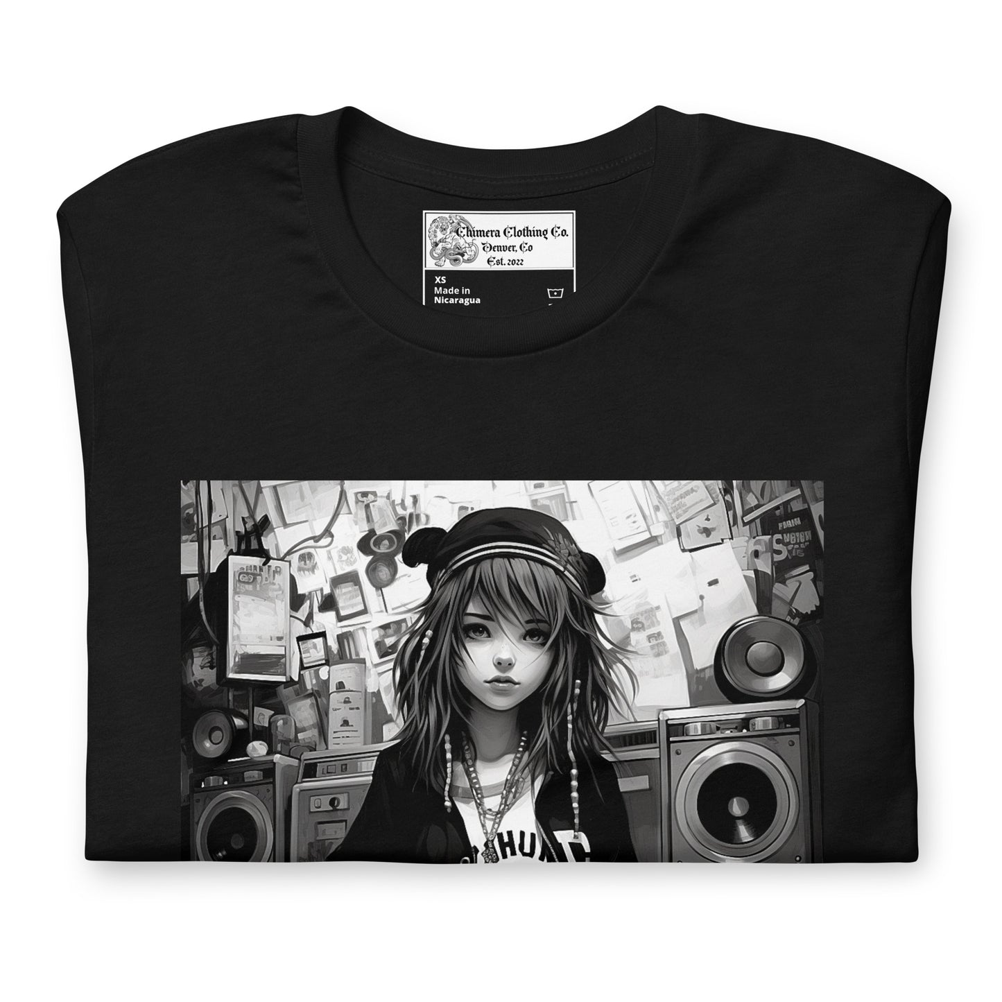 Anime Music Girl #2 Unisex t-shirt