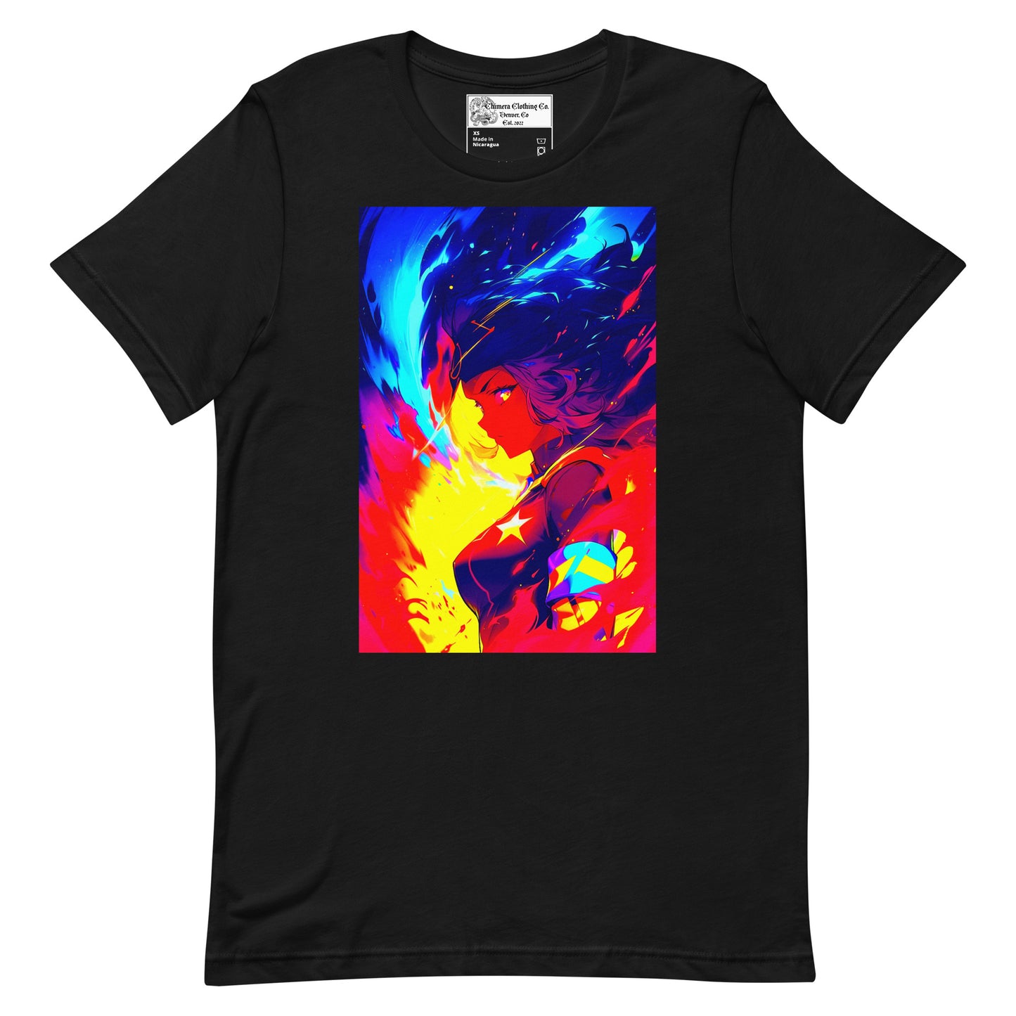 Starfire Anime Woman Unisex t-shirt