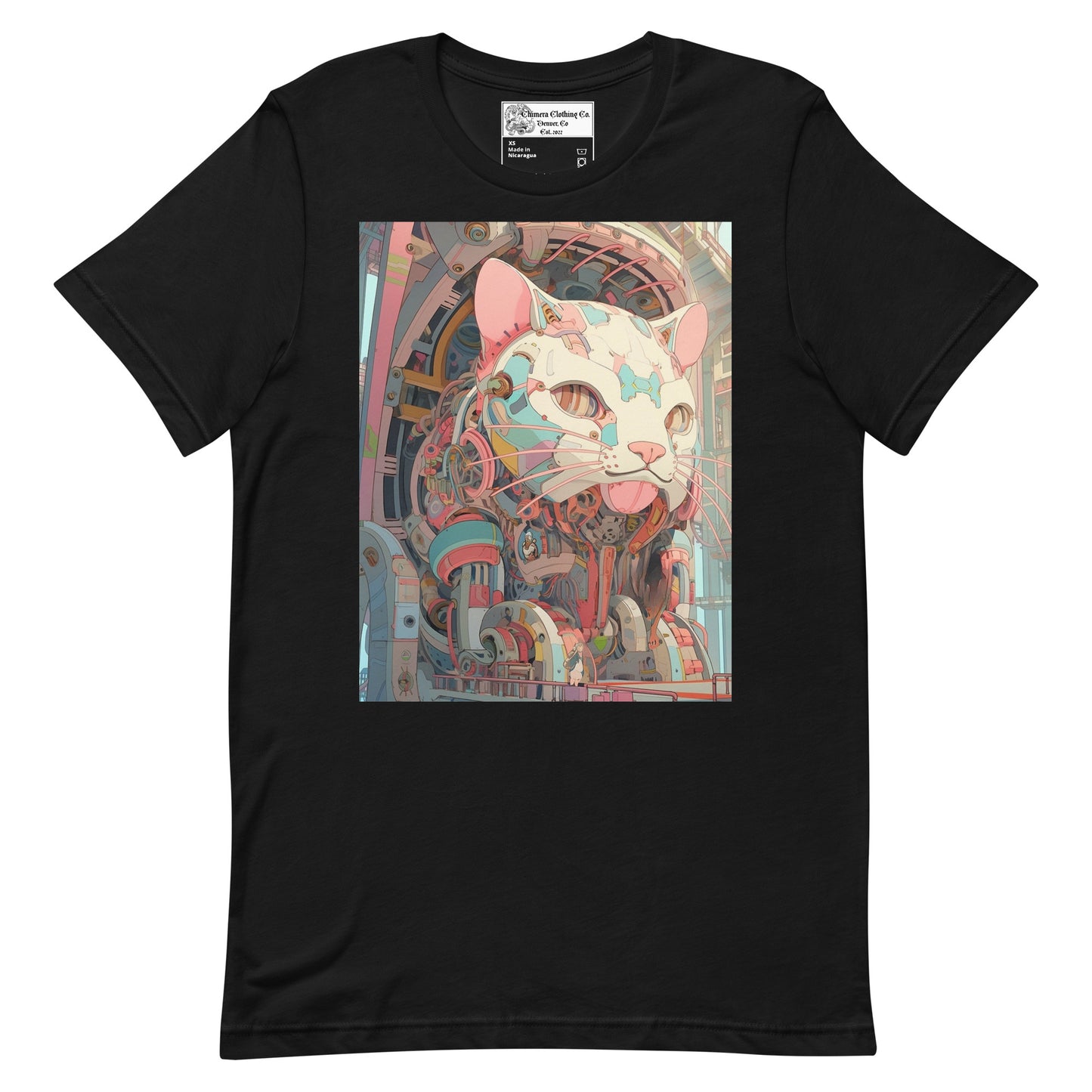 Giant Cat Robot #1 Unisex t-shirt