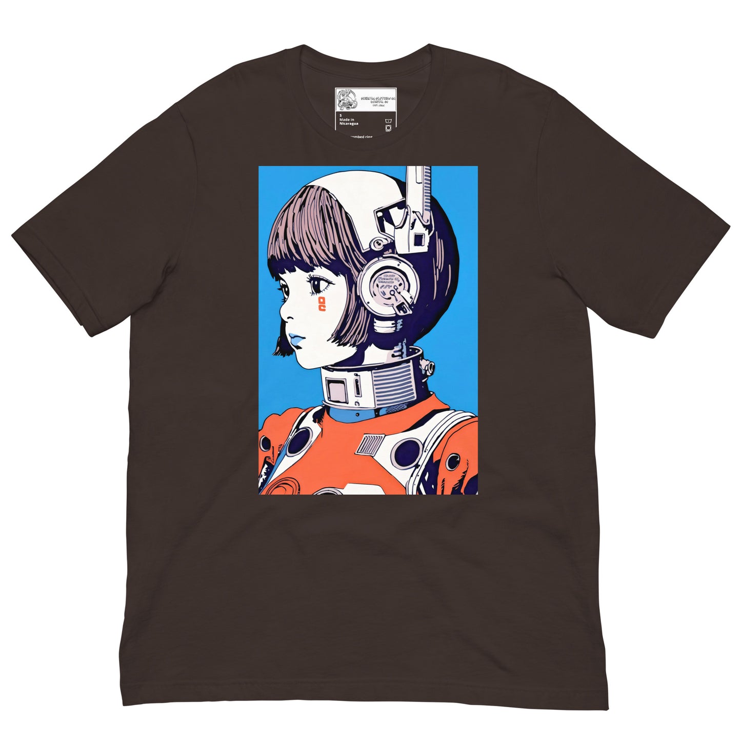 Anime Space Girl Unisex t-shirt