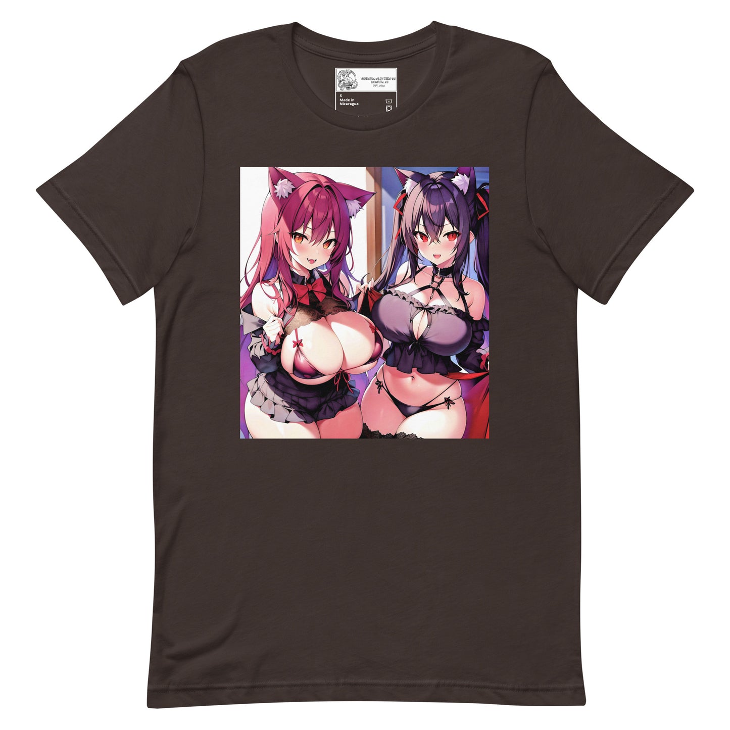 Thicc Hot Kitty Waifus #1 Unisex t-shirt