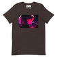 Smoking Anime Woman #2 Unisex t-shirt