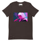 Smoking Anime Woman #5 Unisex t-shirt