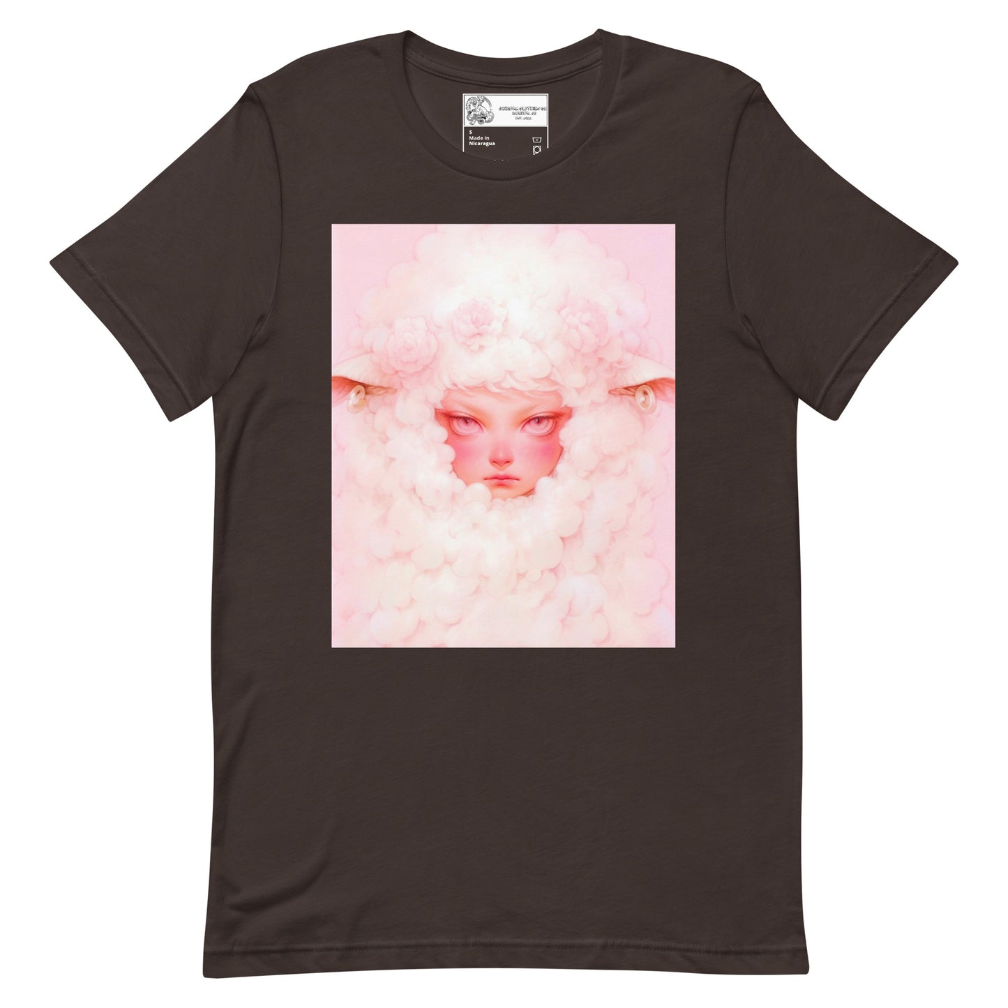 Precious Pastel Lamb Child #2 Unisex t-shirt