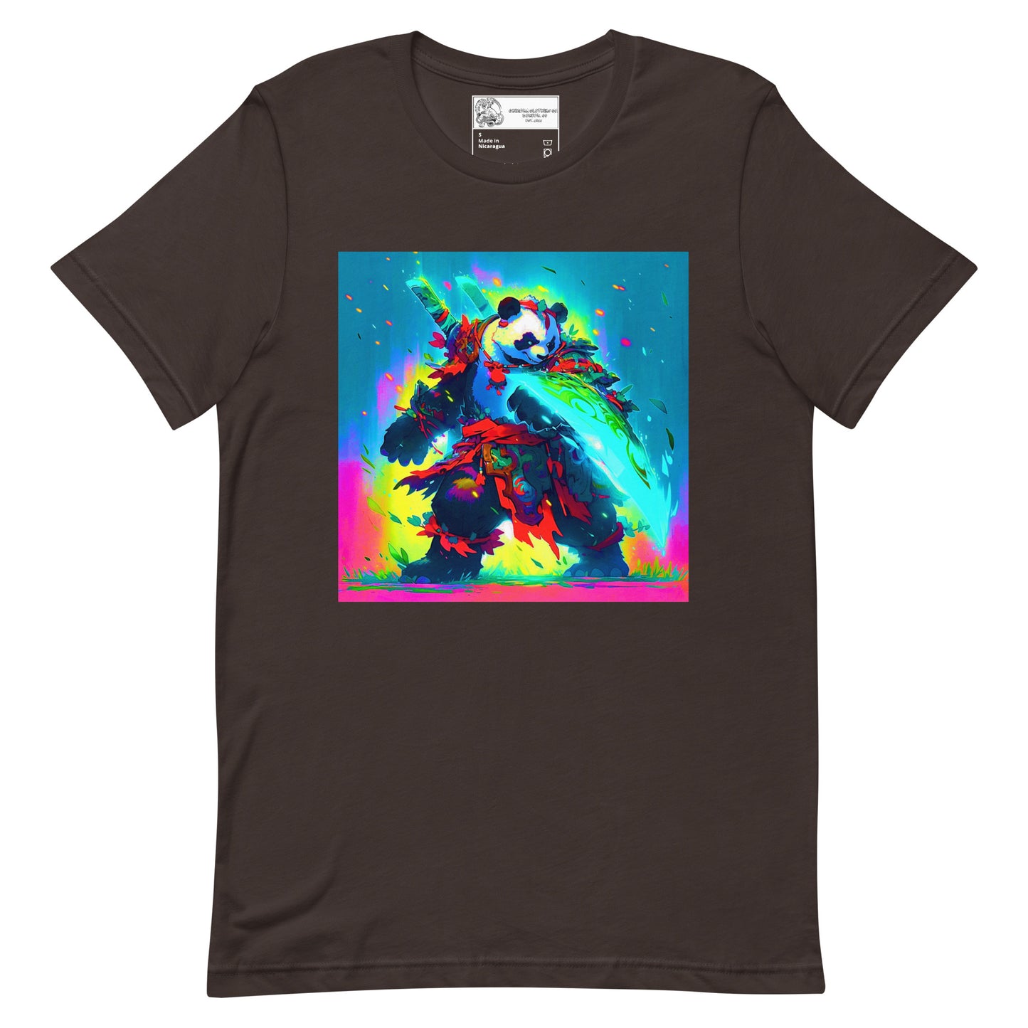 Samurai Panda Unisex t-shirt