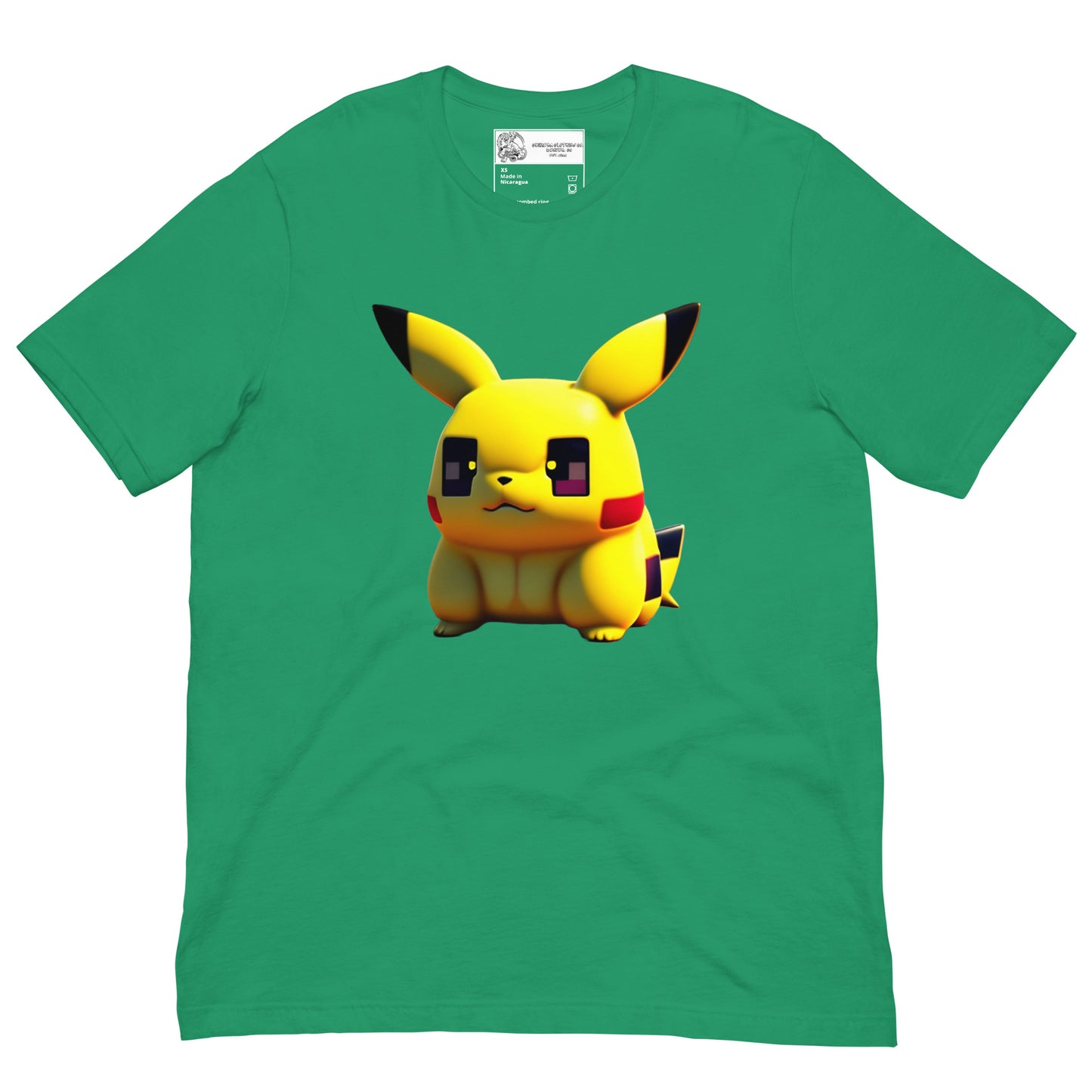 Minecraft style Pikachu SOFT STYLE Unisex t-shirt