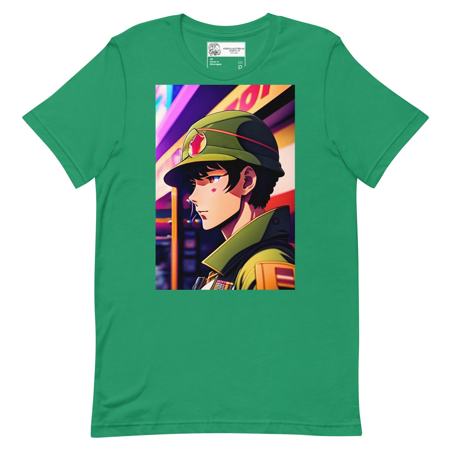 Anime Soldier #1 Unisex t-shirt