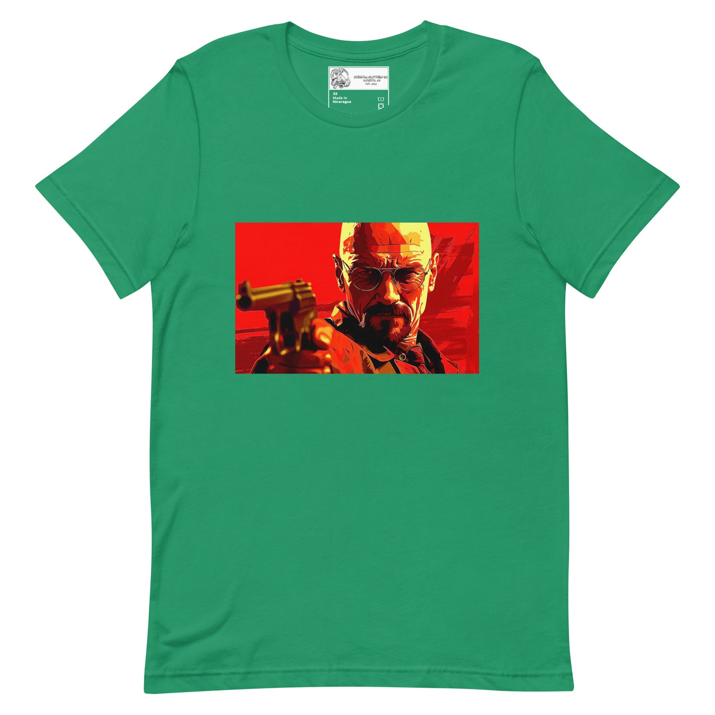 Heisenberg Red Dead Redemption Art Style Unisex t-shirt