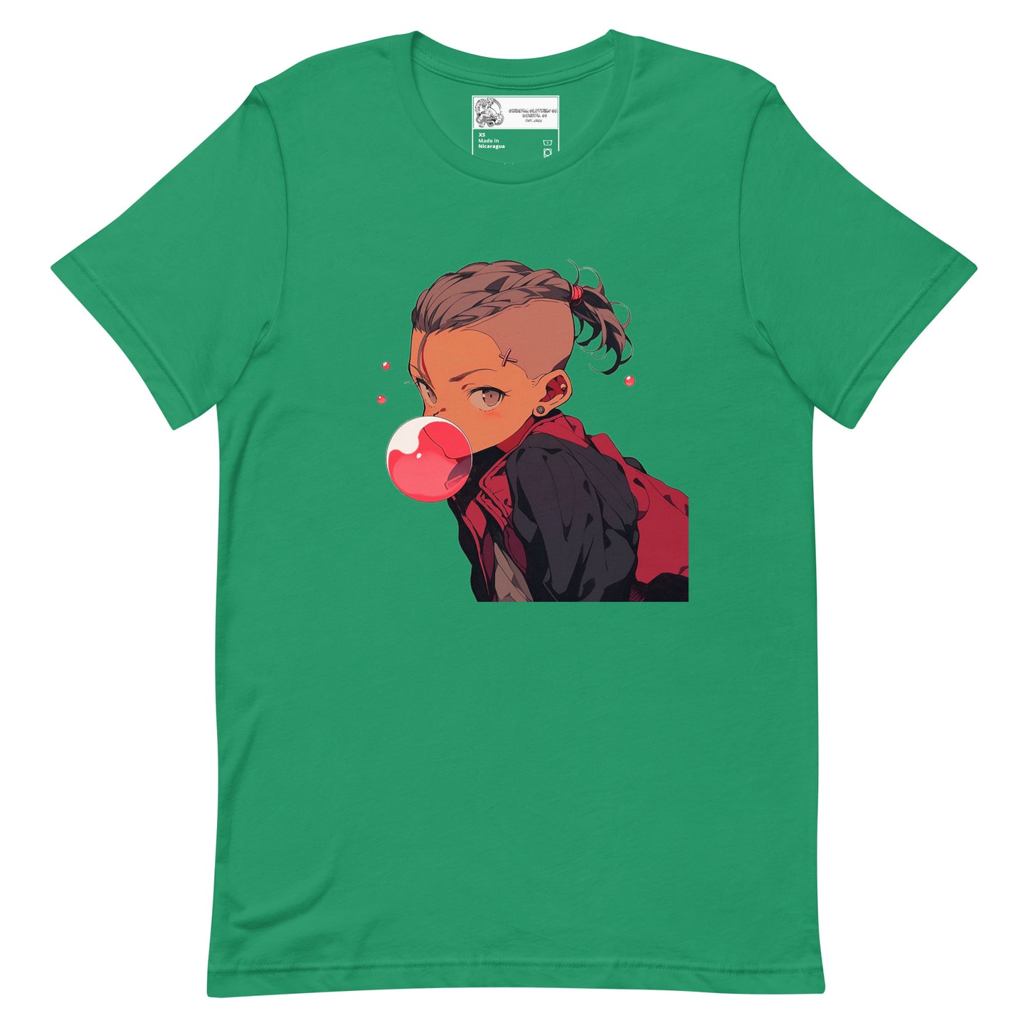 Bubblegum Anime Girl Unisex t-shirt