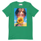 Sunflower Anime Girl #1 Unisex t-shirt