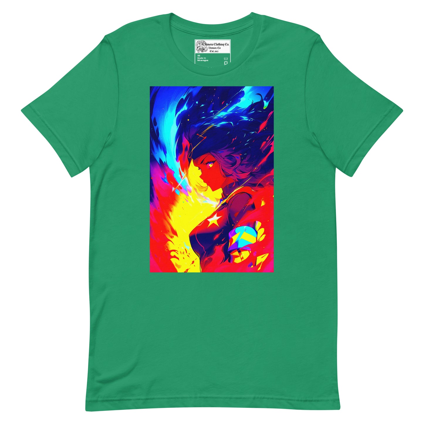 Starfire Anime Woman Unisex t-shirt