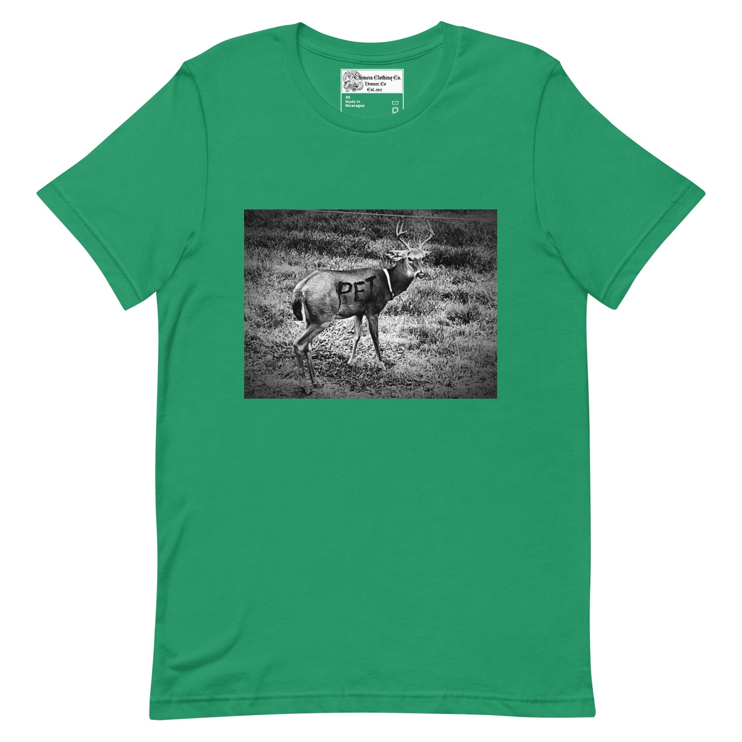 Pet Spraypainted Deer Unisex t-shirt