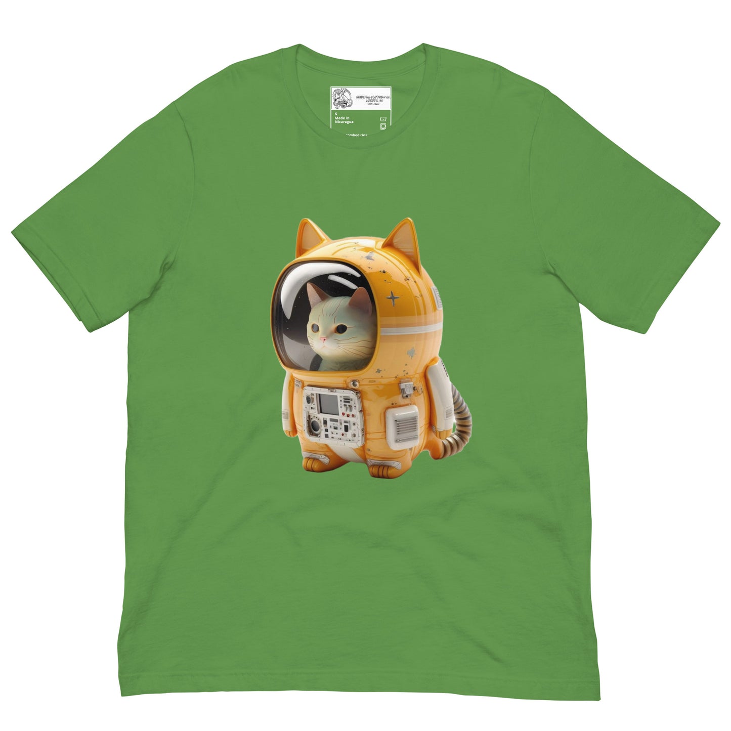 Astronaut Space Kitty Cat Unisex t-shirt