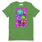 Neon Zombie Alien Bros. Unisex t-shirt