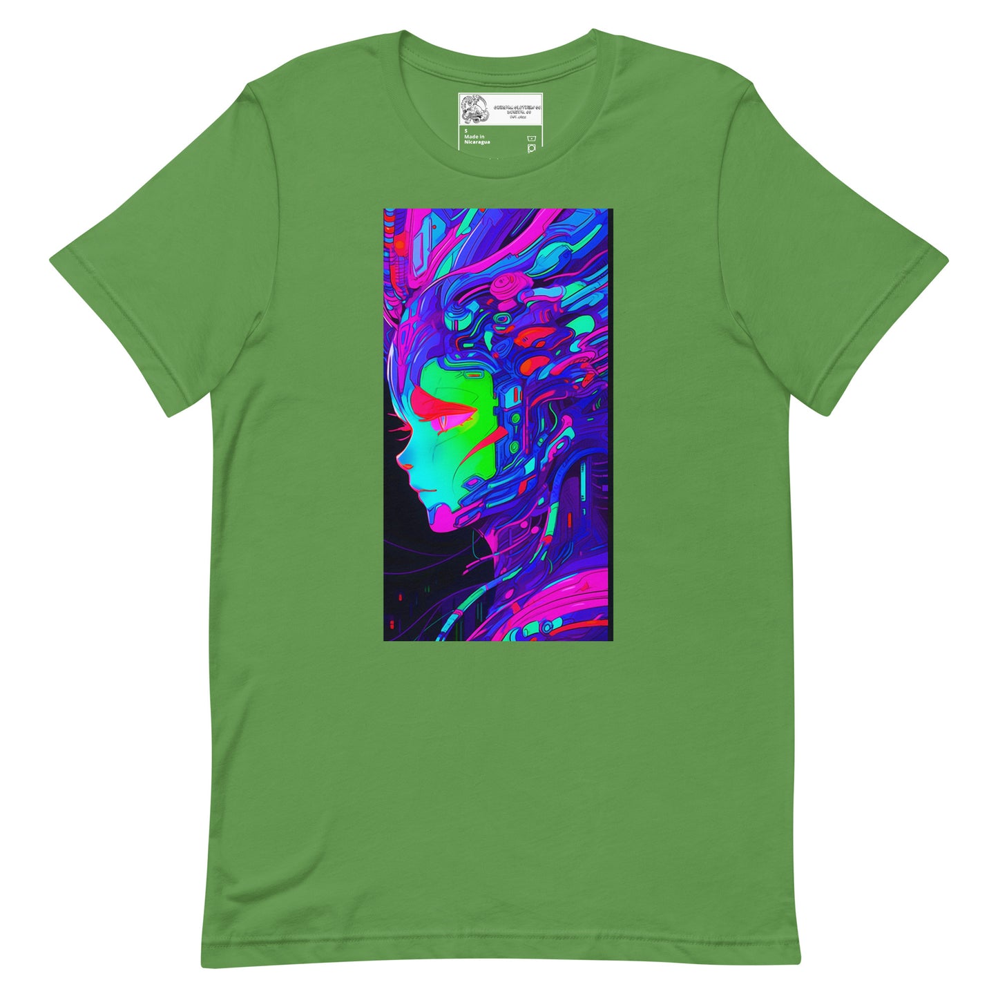 Cyborg Anime Girl #2 Unisex t-shirt