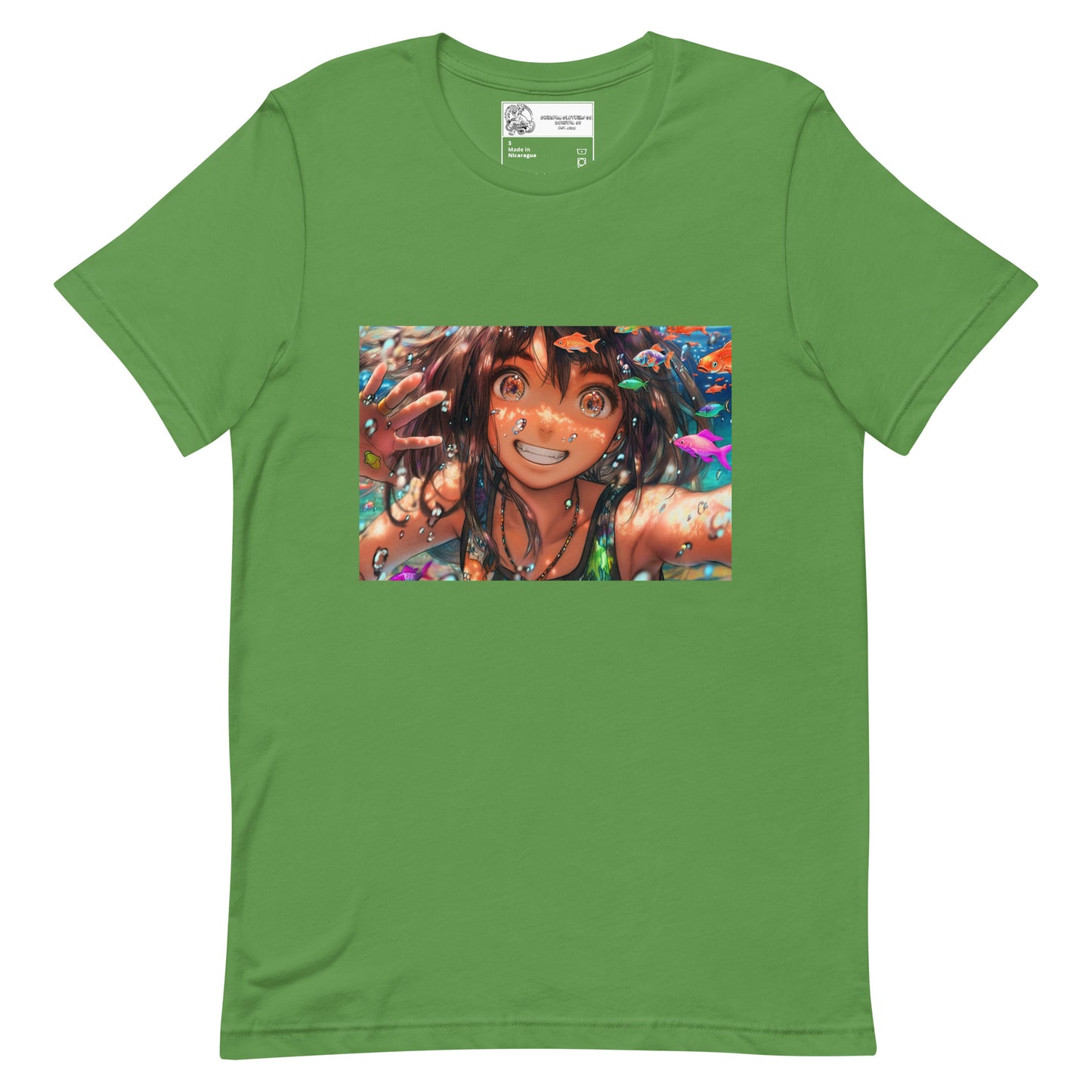 Swimming Sora Unisex t-shirt