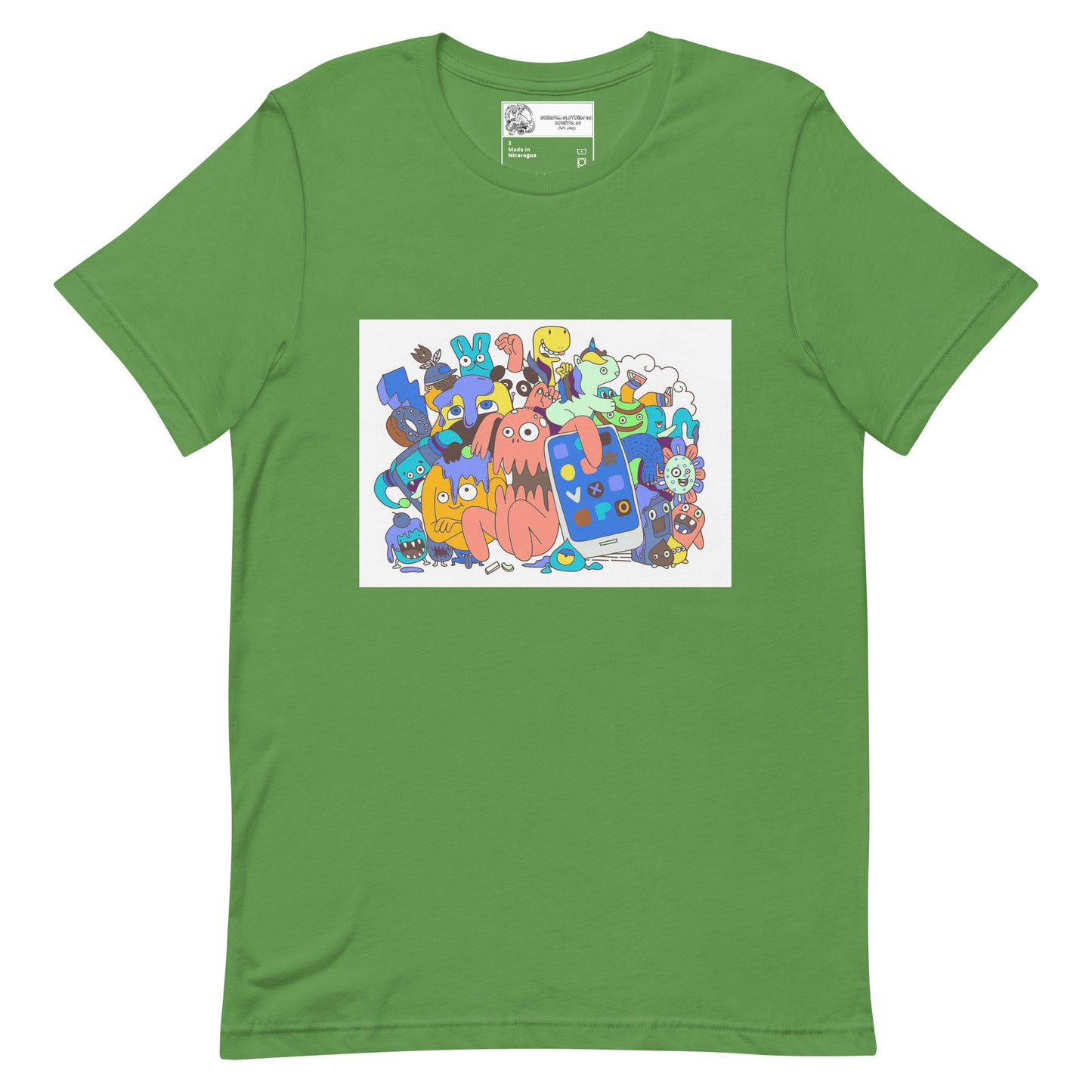 Monster Doodle Clan Unisex t-shirt