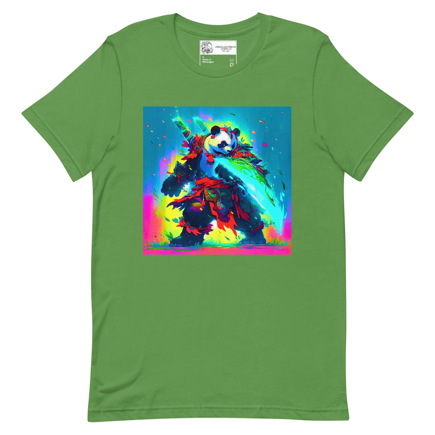 Samurai Panda Unisex t-shirt