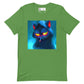 Smoking Cat Unisex t-shirt