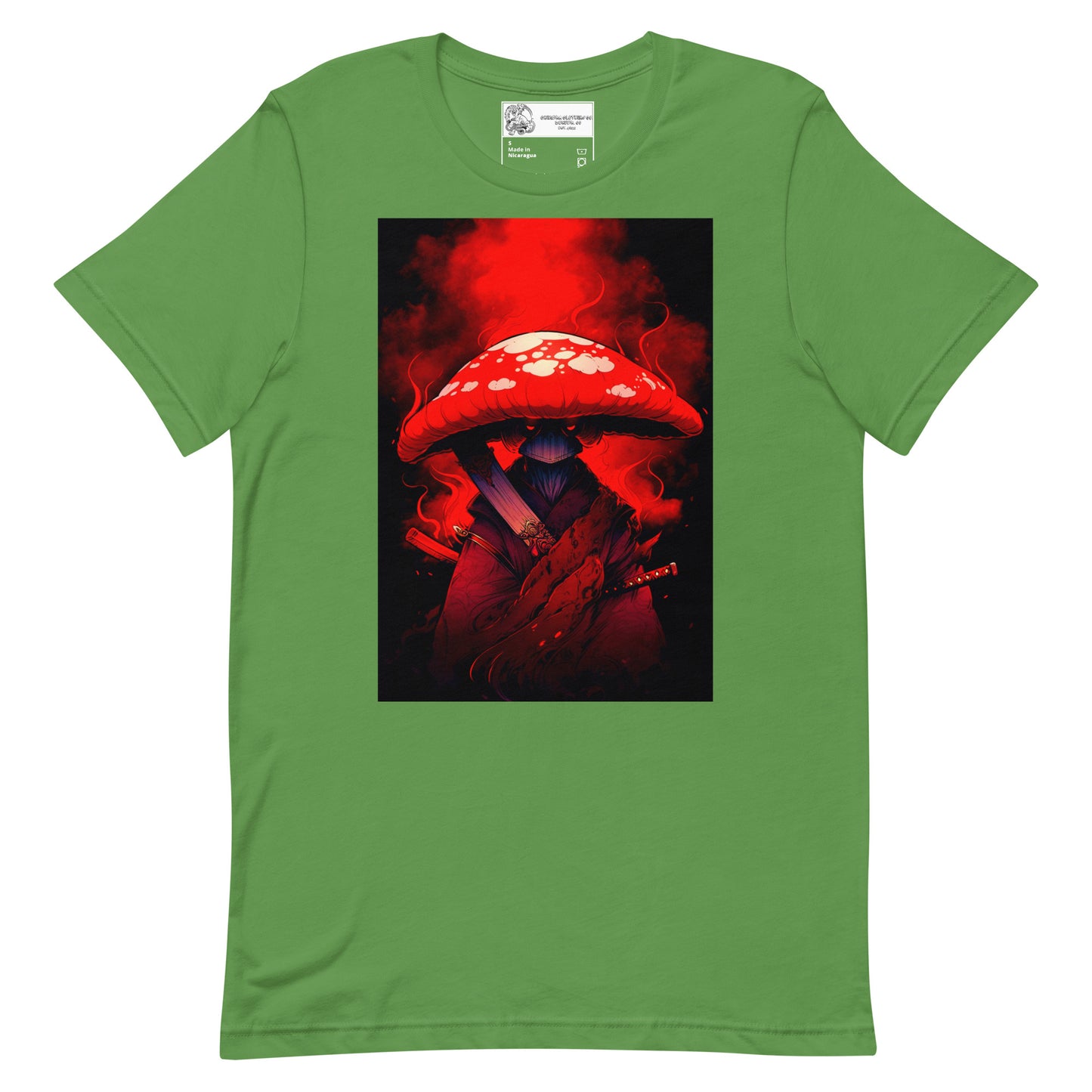 Mushroom Samurai Unisex t-shirt