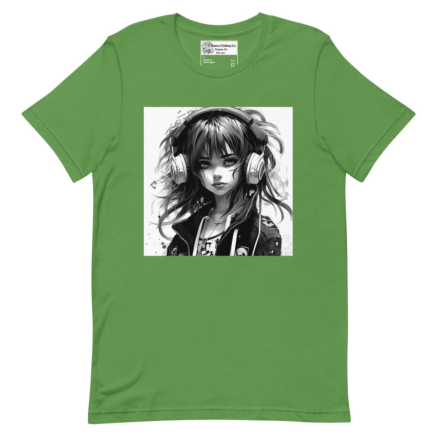 Anime Music Girl #1 Unisex t-shirt