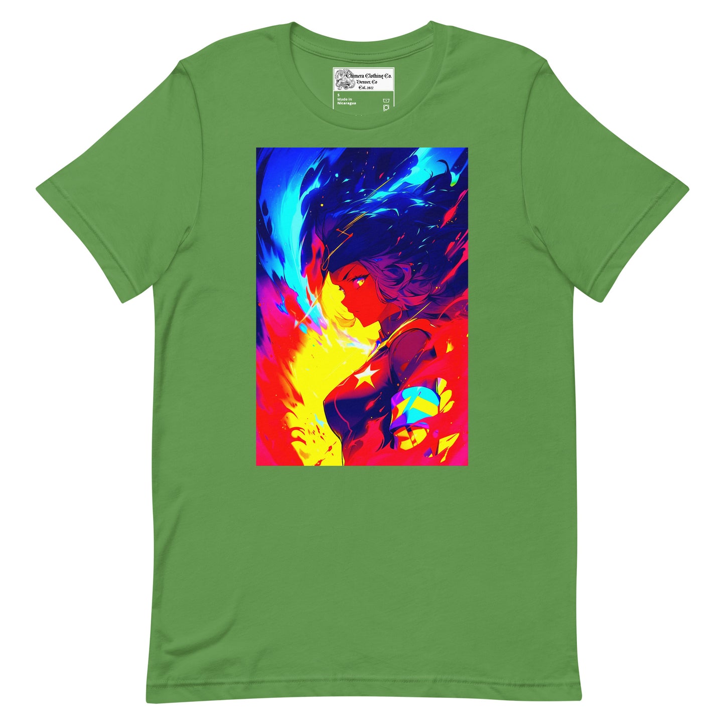 Starfire Anime Woman Unisex t-shirt