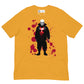 Skull Faced Killer Blood Splatter SOFT STYLE Unisex t-shirt