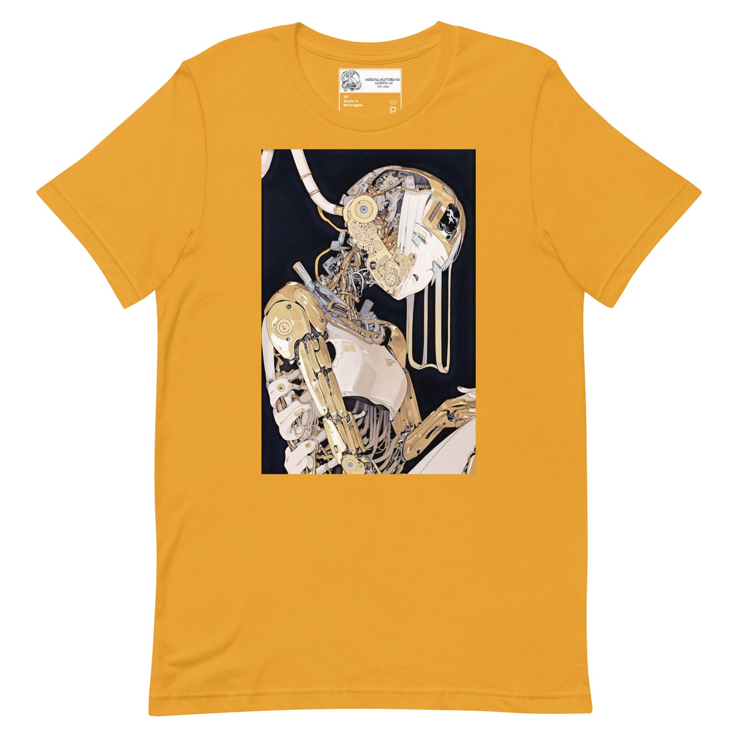 Cyborg Anime Woman #3 Unisex t-shirt