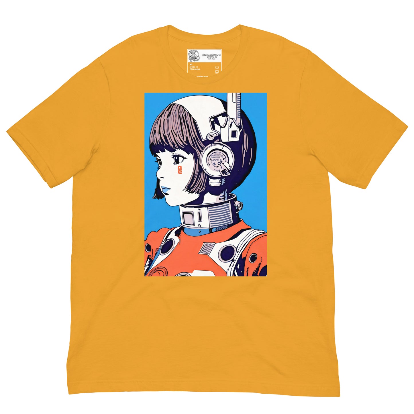 Anime Space Girl Unisex t-shirt