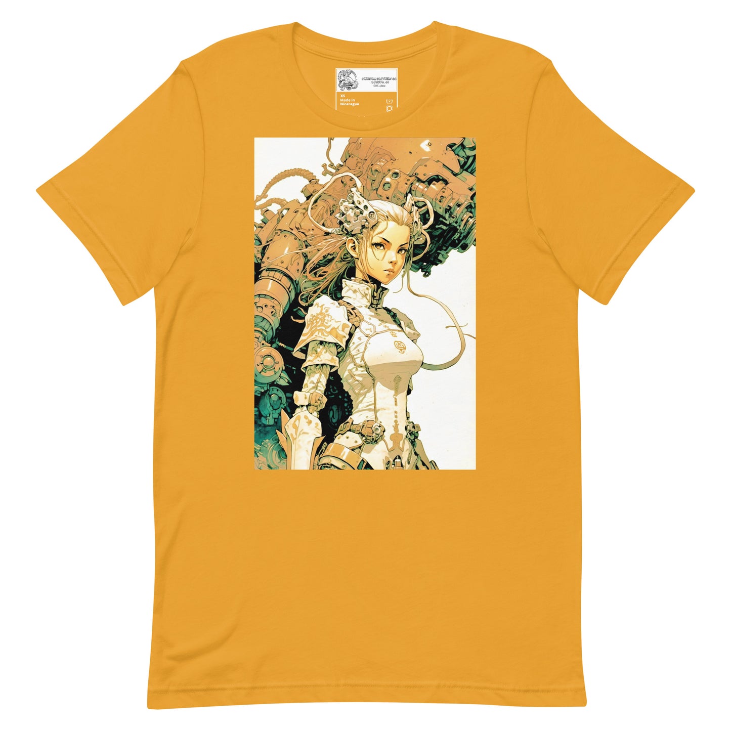 Cyborg Anime Woman #7 Unisex t-shirt