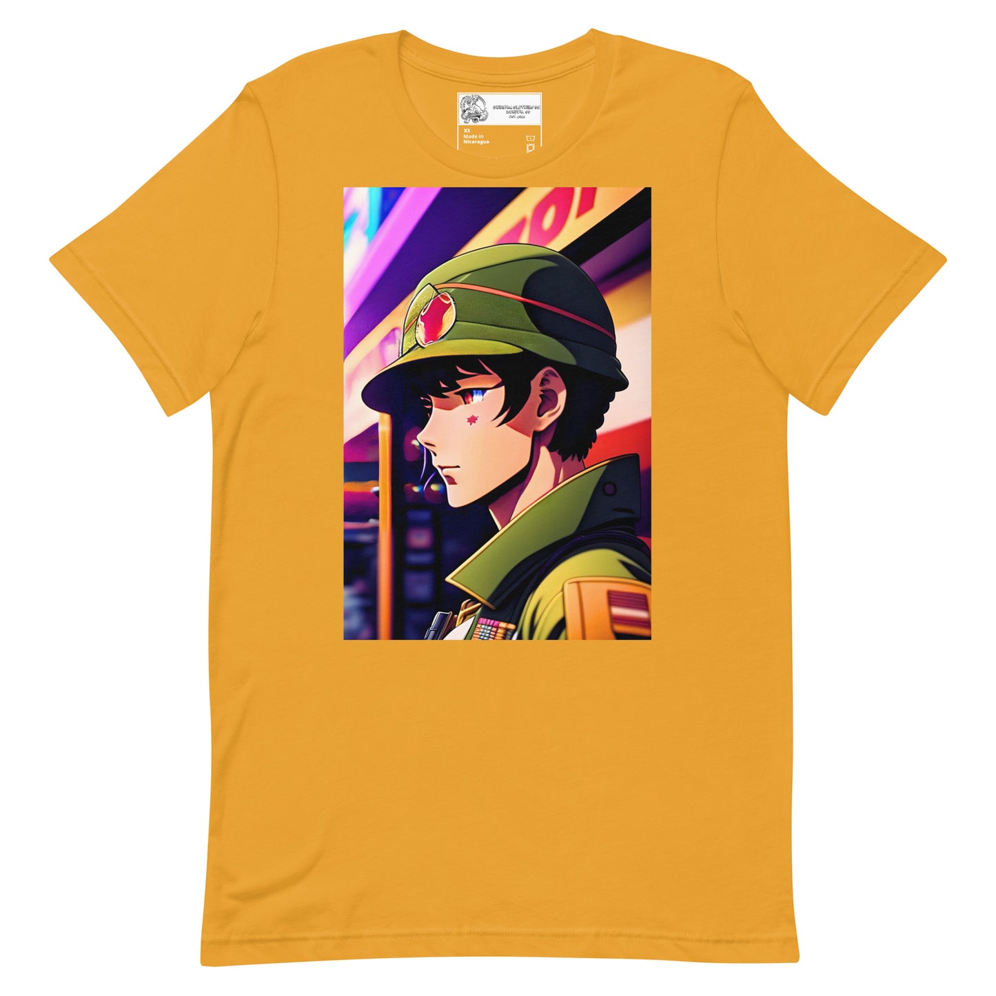 Anime Soldier #1 Unisex t-shirt